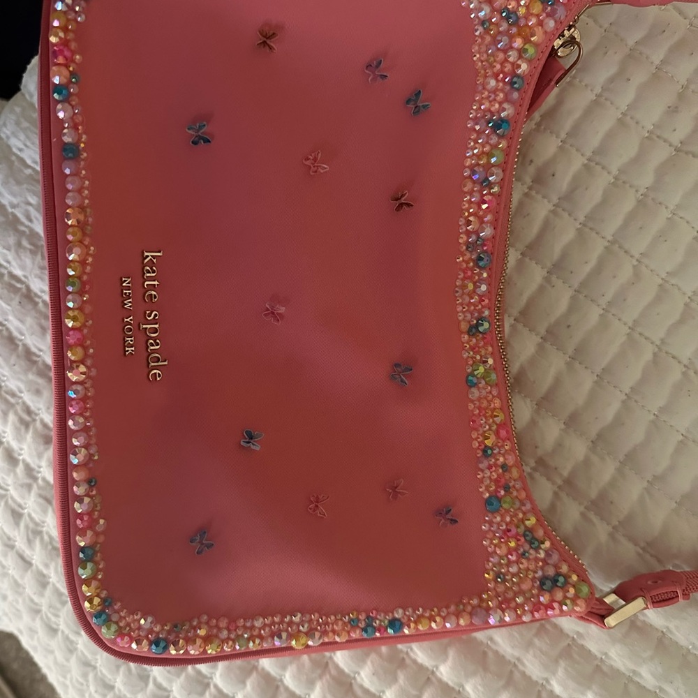 Custom Beaded Kate Spade Bag - Picture 6 of 8
